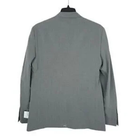 VINCE CAMUTO Stretch Blazer NWT $295 Gray Slim Fit Poly Blend Size 42L - Picture 2 of 9